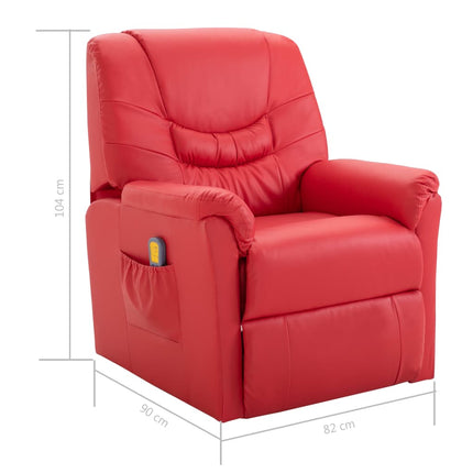 Fauteuil De Massage Inclinable Similicuir