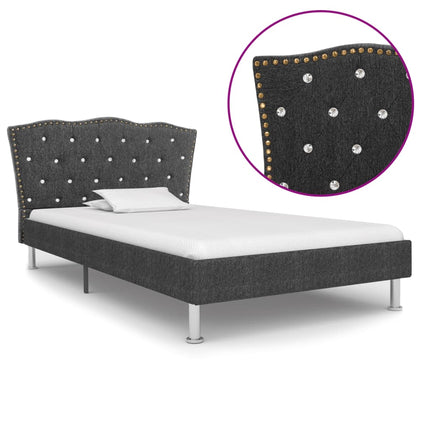 Cadre De Lit Sans Matelas Tissu