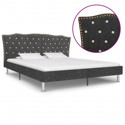 Cadre De Lit Sans Matelas Tissu