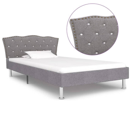 Cadre De Lit Sans Matelas Tissu