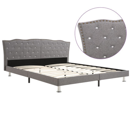 Cadre De Lit Sans Matelas Tissu
