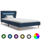 Cadre De Lit Avec Led Tissu