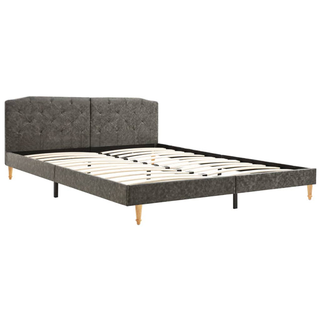 Cadre De Lit Sans Matelas Tissu