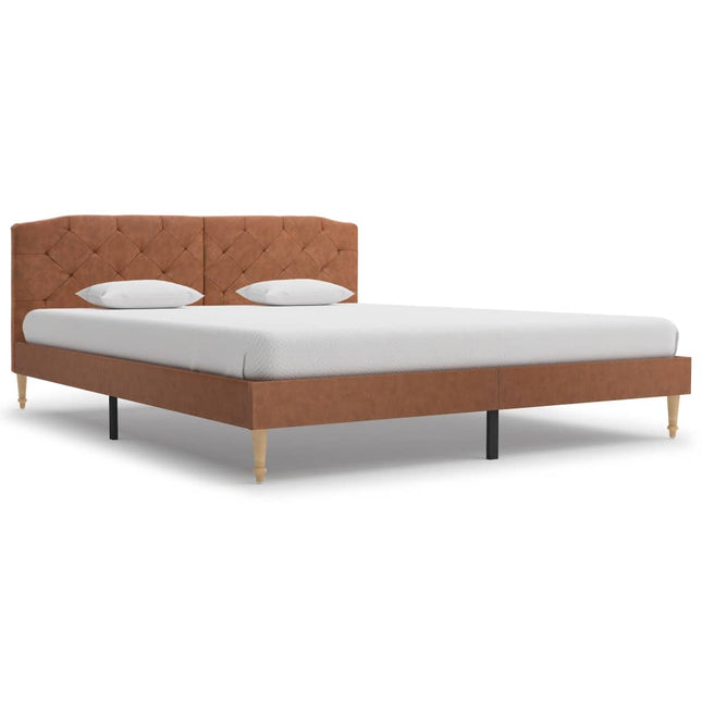 Cadre De Lit Sans Matelas Tissu