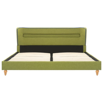Cadre De Lit Avec Led Sans Matelas Tissu