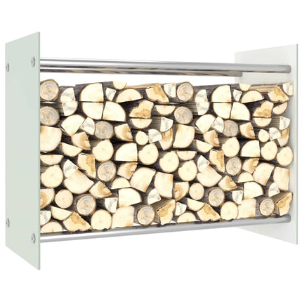 Portant De Bois De Chauffage 40X35X60 Cm Verre