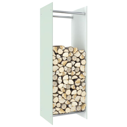 Portant De Bois De Chauffage 40X35X60 Cm Verre