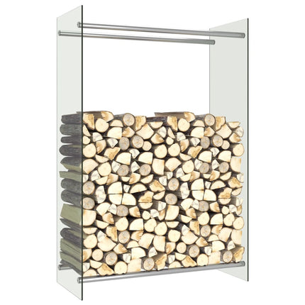 Portant De Bois De Chauffage 40X35X60 Cm Verre