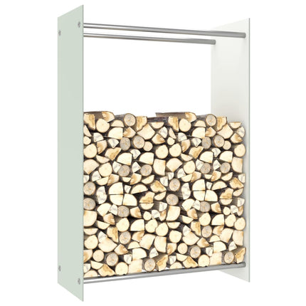 Portant De Bois De Chauffage 40X35X60 Cm Verre