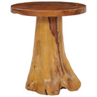 Table Basse 40X40 Cm Bois De Teck Massif