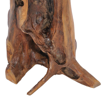 Table Basse 40X40 Cm Bois De Teck Massif