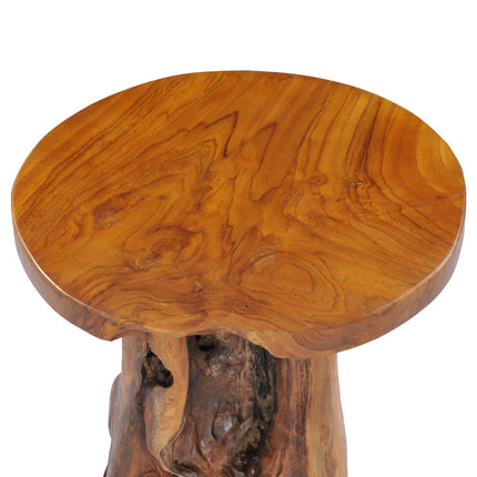 Table Basse 40X40 Cm Bois De Teck Massif