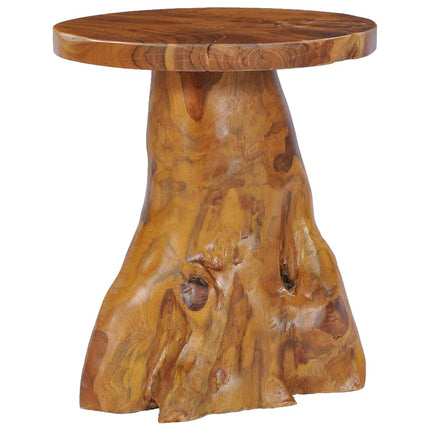 Table Basse 40X40 Cm Bois De Teck Massif