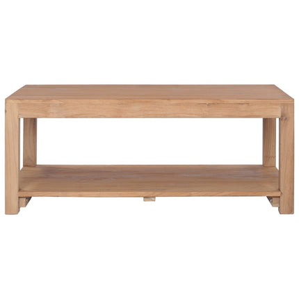 Table Basse 100X50X40 Cm Bois De Teck Massif