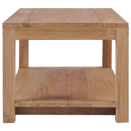 Table Basse 100X50X40 Cm Bois De Teck Massif