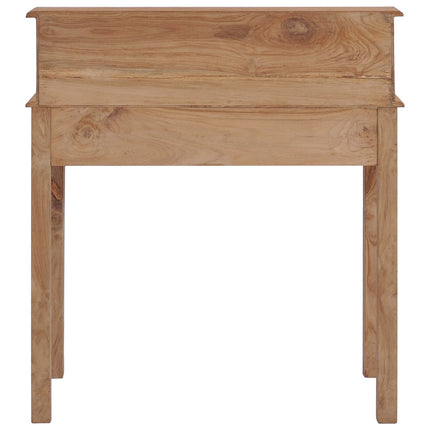 Bureau 90X50X100 Cm Bois De Teck Solide