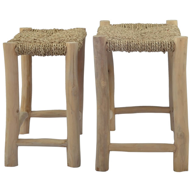 Bancs Lot De 2 Marron Posidonie
