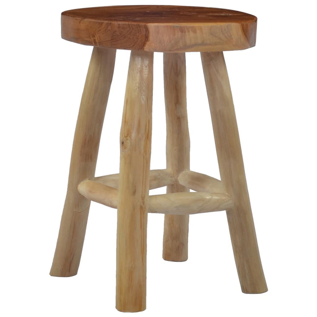 Tabouret Marron Bois De Teck