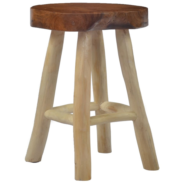 Tabouret Marron Bois De Teck