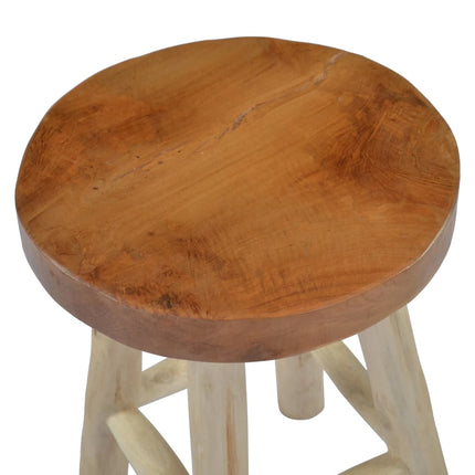 Tabouret Marron Bois De Teck