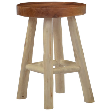 Tabouret Marron Bois De Teck