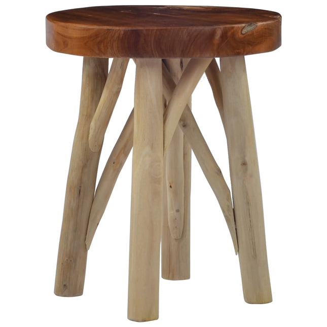 Tabouret Marron Bois De Teck