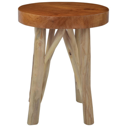 Tabouret Marron Bois De Teck