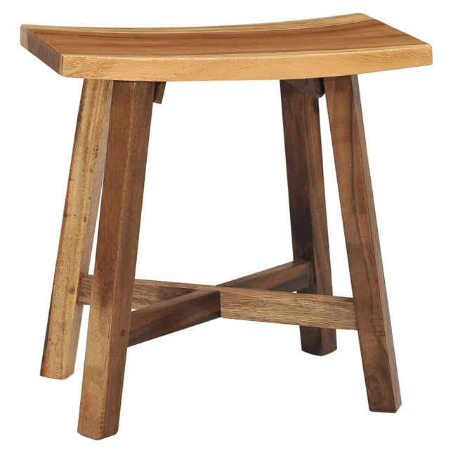 Tabouret De Salle De Bain Bois De Suar Solide