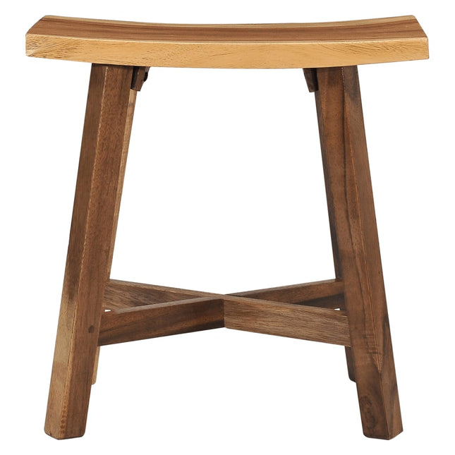 Tabouret De Salle De Bain Bois De Suar Solide