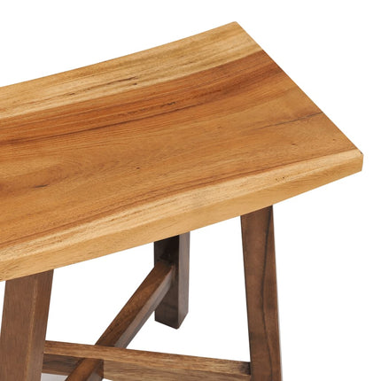 Tabouret De Salle De Bain Bois De Suar Solide