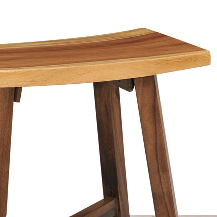 Tabouret De Salle De Bain Bois De Suar Solide