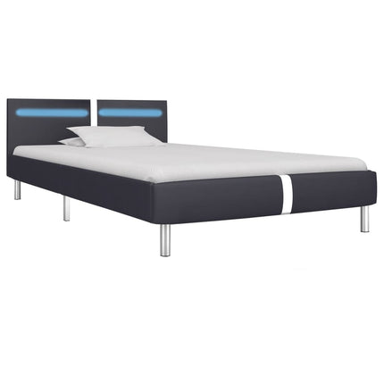 Cadre De Lit Avec Led Sans Matelas Similicuir