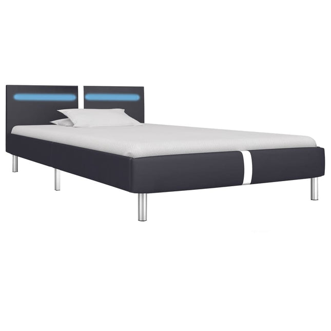 Cadre De Lit Avec Led Sans Matelas Similicuir