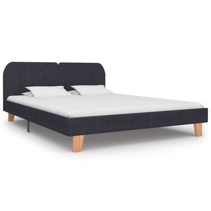 Cadre De Lit Sans Matelas Tissu