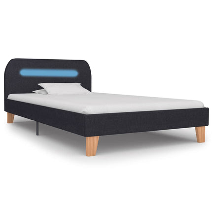 Cadre De Lit Avec Led Tissu