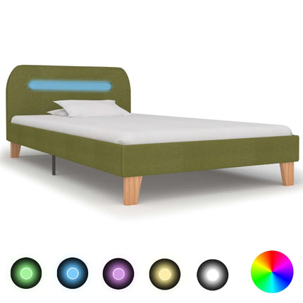 Cadre De Lit Avec Led Tissu