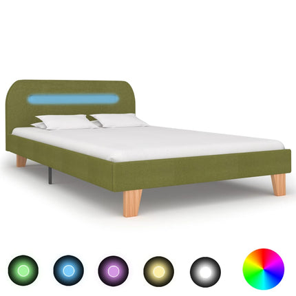 Cadre De Lit Avec Led Tissu