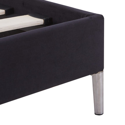 Cadre De Lit Sans Matelas Tissu