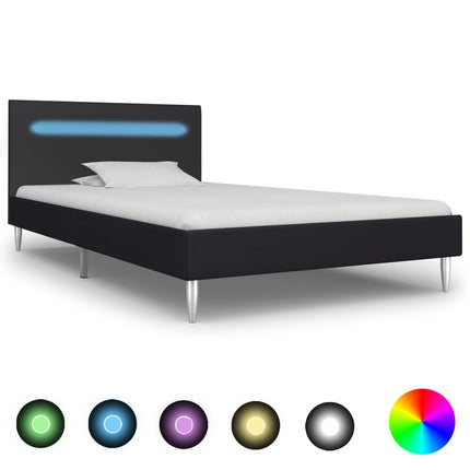 Cadre De Lit Avec Led Tissu