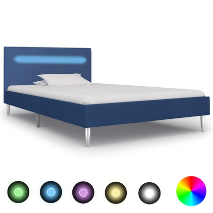Cadre De Lit Avec Led Tissu