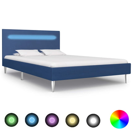 Cadre De Lit Avec Led Tissu