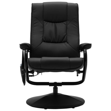 Fauteuil De Massage Avec Repose-Pied Similicuir