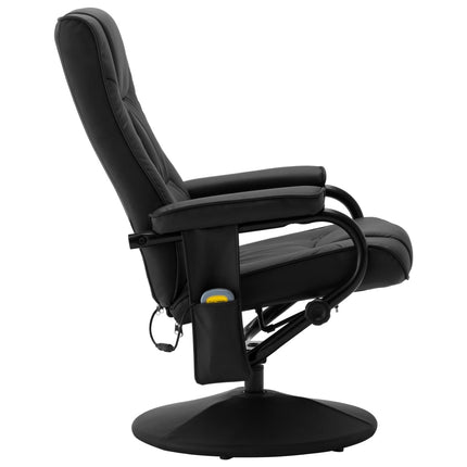 Fauteuil De Massage Avec Repose-Pied Similicuir