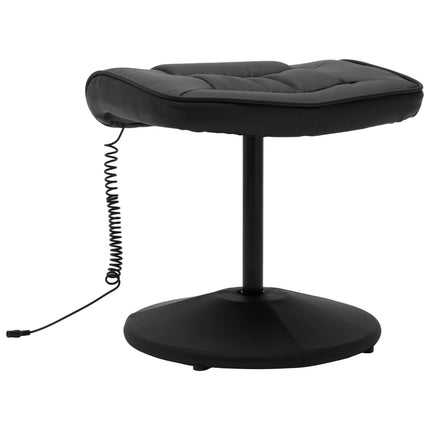 Fauteuil De Massage Avec Repose-Pied Similicuir