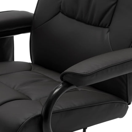 Fauteuil De Massage Avec Repose-Pied Similicuir