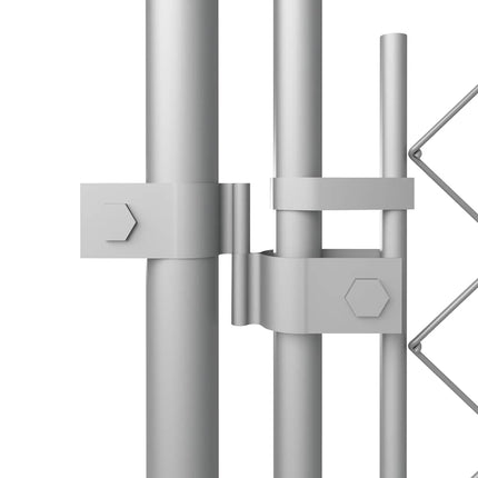 Chenil Extérieur Avec Toit Pour Chiens 7,6X3,8X2,3 M