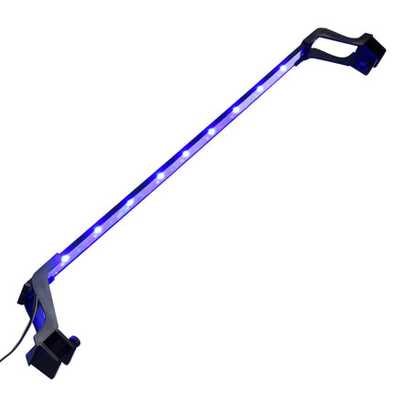 Lampe À Led D'aquarium Avec Pince Bleu Et Blanc