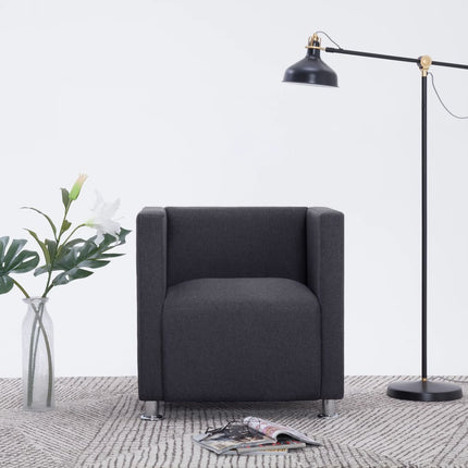 Fauteuil Cube Tissu
