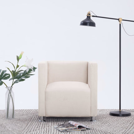 Fauteuil Cube Tissu