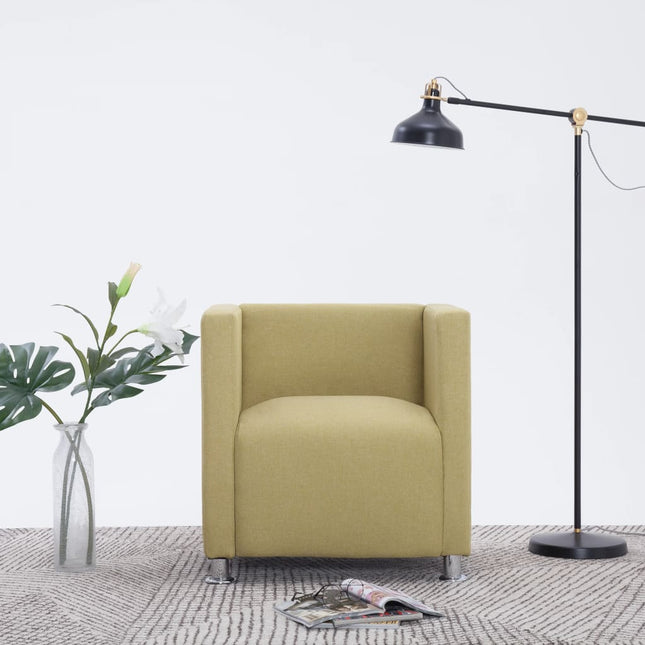 Fauteuil Cube Tissu